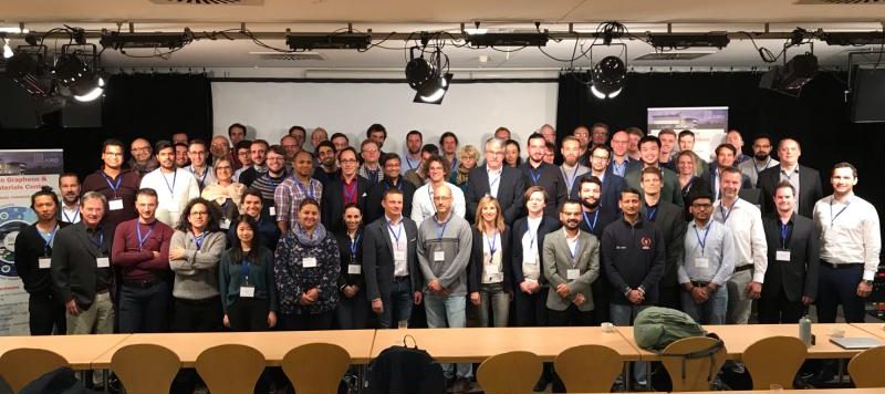 Group picture of the participants of the workshop on 2D materials at Forum M in Novemebr2019